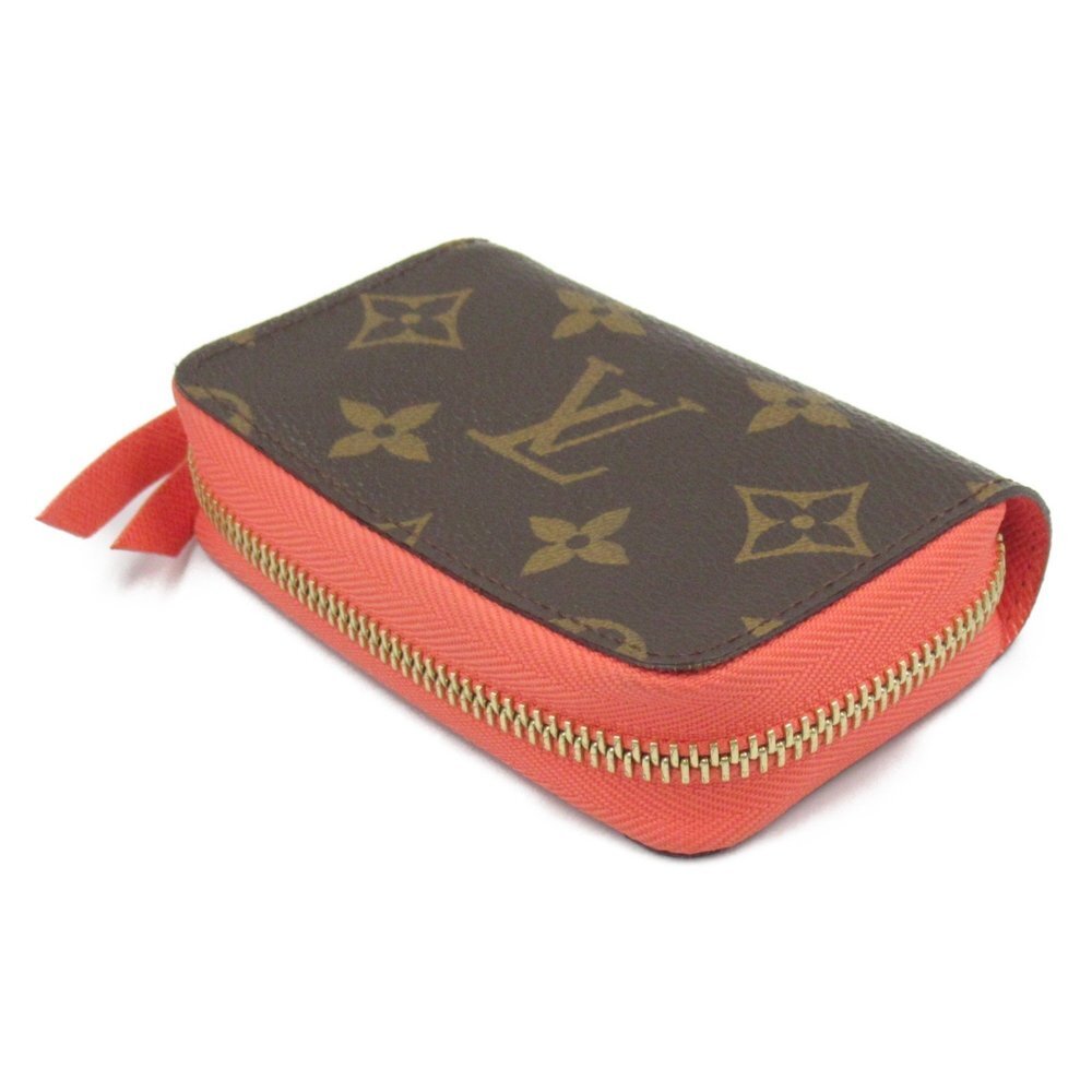 LOUIS VUITTON Coated Canvas Monogram Multicart Case Business Card Holder Brown - Picture 5 of 10